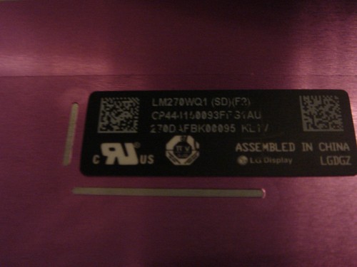 Lcd vitre apple imac 27 - lcd,