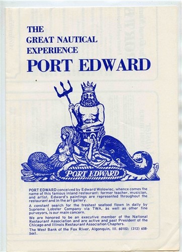 Port edward menu algonquin - port,