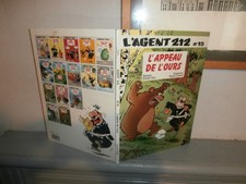 BD - L'agent 212 - L'appeau de l'ours - Tome -15 EO