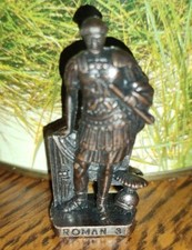 Soldat Kinder Métal Roman 3 Brun - Scame