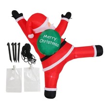 Décoration de Noël gonflable d'extérieur, Père Noël, lumières LED