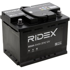 RIDEX 1S0003 Batterie de Démarrage 12V 60Ah 540A EN pour VW GOLF VI (5K1)
