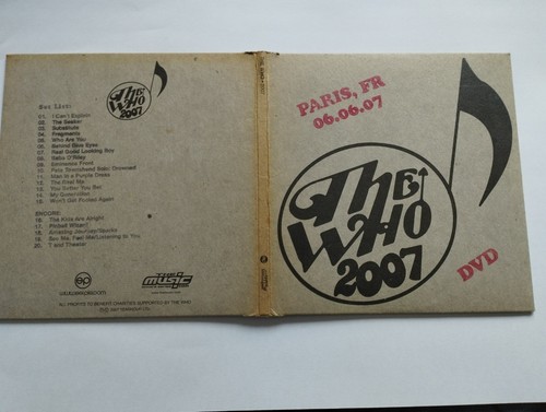 Dvd concert the who - dvd,