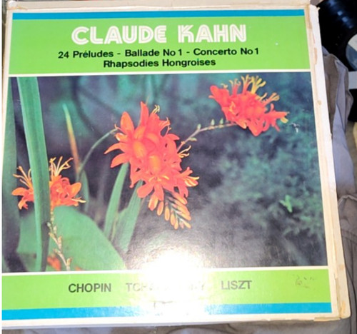 Coffret vinyles claude - vinyles, kahn