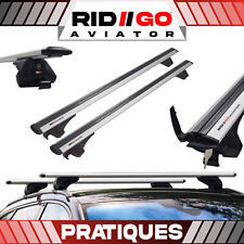 Alu Blanc Barres de toit pour BMW X6 F16 15-19 Rails de toit intégrés IB