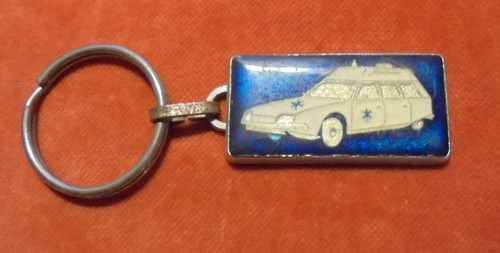 Porte clés métal émaillé - métal,