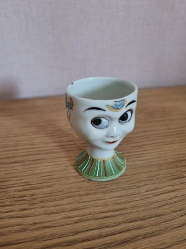 Coquetier ancien visage - ancien,