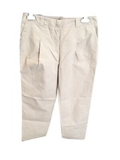 Très Beau Pantalon Chino  Coton Beige Rosé Claudie Pierlot Modèle Poppins 40 Tbe
