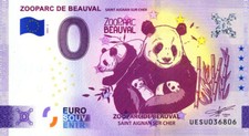 41 BEAUVAL Zooparc 2, 2023, Billet Euro Souvenir