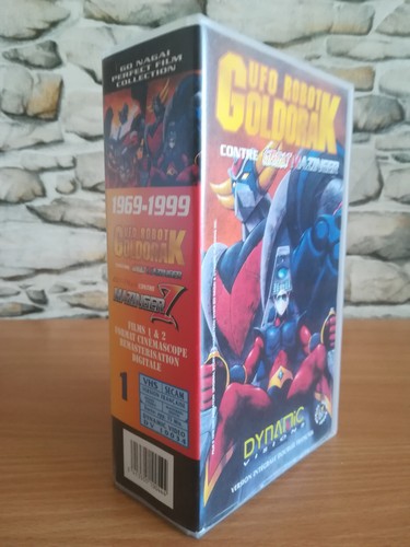 Goldorak gros boîtier vhs - goldorak,