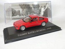 Talbot matra murena 1980 rouge - murena,
