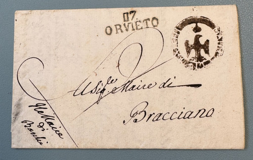 1er empire lettre de orvieto - /,
