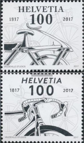 Timbres suisse 2017 - 2017, mi