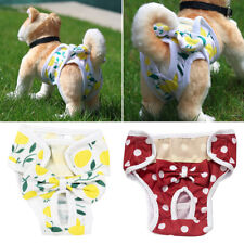 Pantalon Physiologique Pour Chien Et Chiot Couche-Culotte Hygiénique Sous- /
