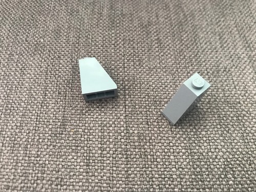 Lego mdstone slope brick - x,