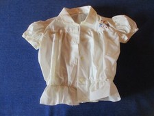 Brassière, petit haut blouse de fillette en nylon vintage années 70