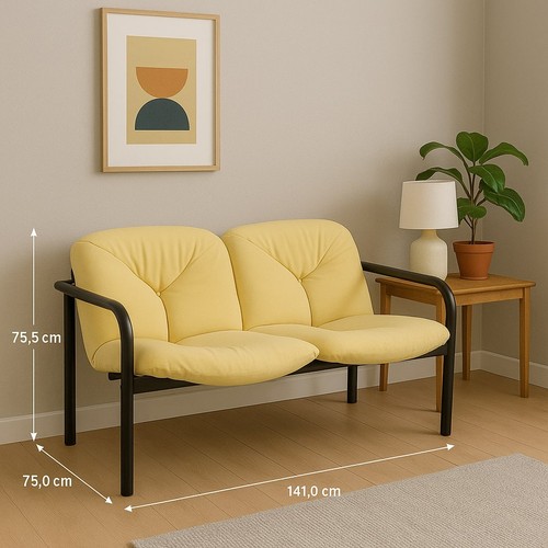 Canapé vintage icf places - vintage, 2
