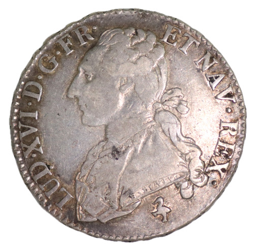 France ecu louis xvi 1790 - ecu,