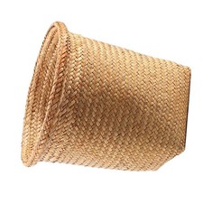 Corbeille papier osier - À,