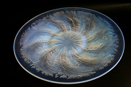 Ancienne assiette verre - ancienne,
