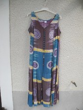 ROBE LONGUE SANS MANCHE A PANS OUVERTS XL BE