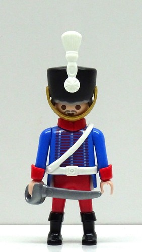 Soldat husar bleu rouge - husar,