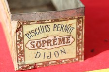 boite vintage vide  biscuit