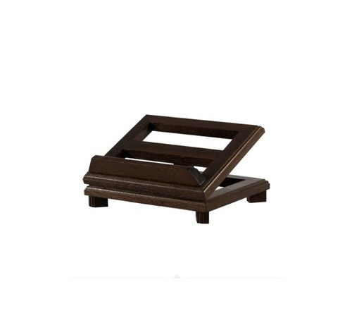 Porte livre bois noyer emh - bois,