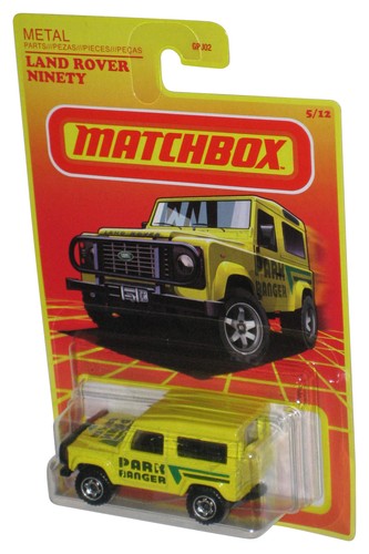 Matchbox metal park ranger - matchbox,