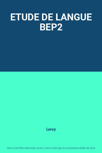 Etude langue bep2 - etude, bep2,