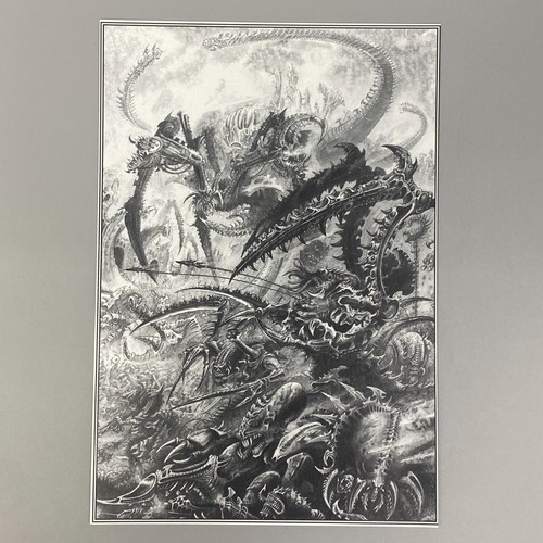 Affiche art tyranids - art, lictor