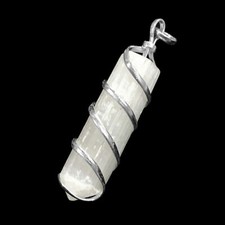 Selenite Wire Wrap Spiral
