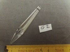 Pampille en verre ( 1 ) forme