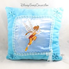 Coussin fée Noa DISNEY Fairies Fawn carré bleu 32 cm (MO)