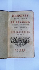 [VARENNE. Jacques de].  Mémoires du Chevalier de Ravanne, page de son altesse le