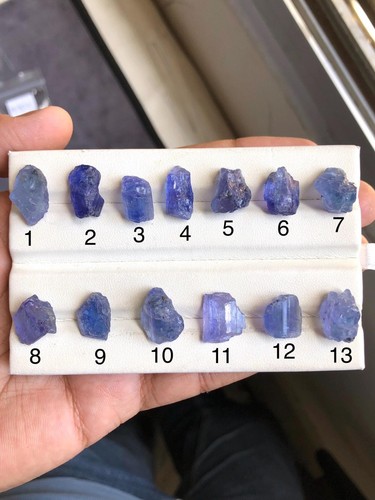 Cristal naturel tanzanite - cristal,