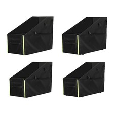 Coffre de rangement pliable pour vélo, protection avec poignée, sac de