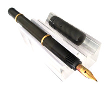 RARE STYLO PLUME WATERMAN’S SAFETY BABY 9 CM ET FIN BAGUES ET PLUME EN OR Q261