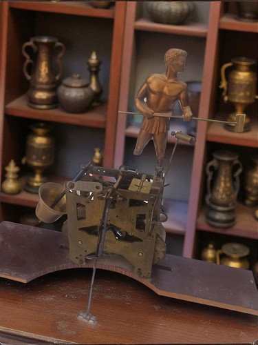 Horloge pendule animée début