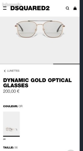 Montures lunettes dsquared2 - lunettes,