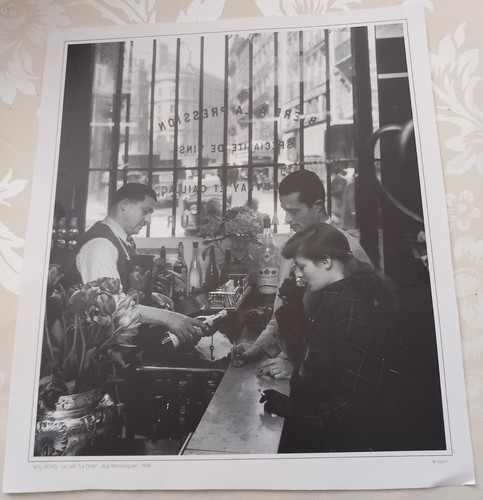 Willy ronis cafe la - ronis, *