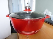 Couvercle en verre double poignées antiadhésif moulé sous pression SQ PROFESSIONAL - 11" - LOOK