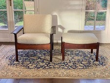 Fauteuil ottoman hans olsen - fauteuil,