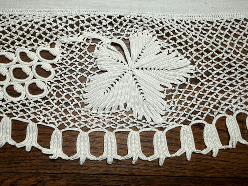 Dentelle ancienne beau - ancienne,