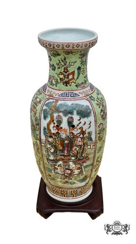 Vintage chinese porcelain vase - vintage,