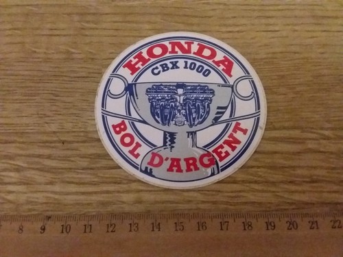 Ancien autocollant moto honda - ancien,