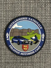 Ecusson gendarmerie Collection- Peloton Motorisé Caen PVC.