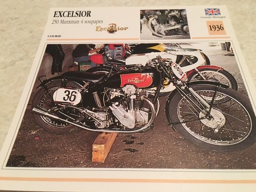 Carte moto excelsior - carte, 250