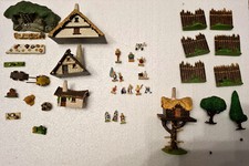 ASTERIX Village d'Astérix Atlas 2004 lot de 38 figurines et éléments