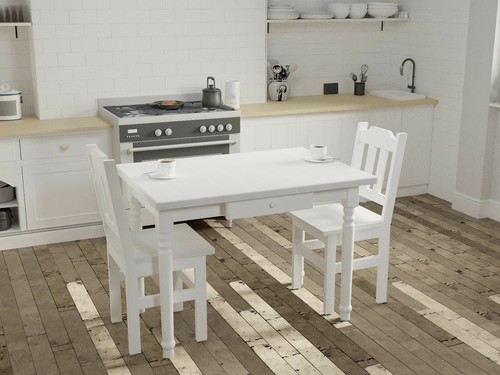 Table manger avec tiroir - à,